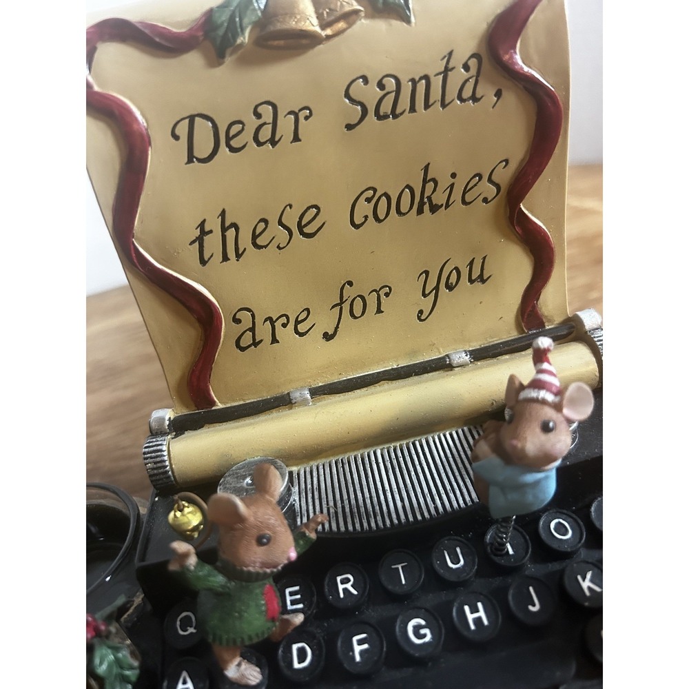 Yankee Candle Mouse Bundle Typewriter Tealight and Mouse Votive Letters to Santa - Picture 13 of 16